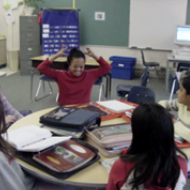 Video thumbnail for Sydney engaging with students and working on her moose project