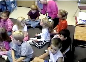 Video thumbnail for Watching a read-aloud where Gina has a very severe disability